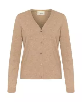 Вязаный кардиган Cream CR Dela, цвет mottled beige