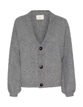 Вязаный кардиган Cream Knit Cardigan Holiday, цвет smoke grey