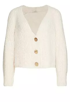 Вязаный кардиган Decay, экрю