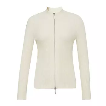 Вязаный кардиган Deep Breath с длинными рукавами на двойной молнии, черный