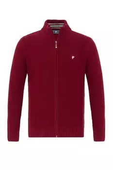 Вязаный кардиган DENIM CULTURE Knit Cardigan DARWIN, бордо