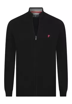 Вязаный кардиган Denim Culture Leopoldo, черный