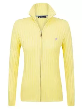 Вязаный кардиган Denim Culture, светло-желтого