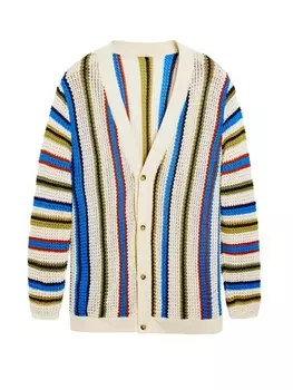 Вязаный кардиган Desigual, белый