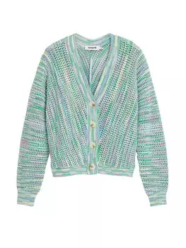 Вязаный кардиган Desigual, разноцветный