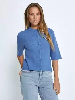 Вязаный кардиган DESIRES Delta, синий