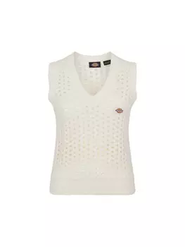Вязаный кардиган DICKIES Knitted Vest MAPLETON, белый