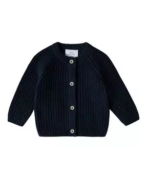 Вязаный кардиган для новорожденных Stellou & Friends, синий