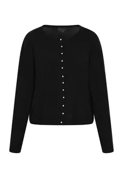 Вязаный кардиган DreiMaster Klassik, черный