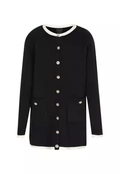 Вязаный кардиган DreiMaster Klassik, черный