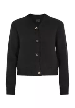Вязаный кардиган DreiMaster Klassik, черный