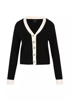 Вязаный кардиган DreiMaster Klassik Classic Look, черный