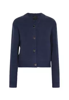 Вязаный кардиган DreiMaster Klassik, морской синий