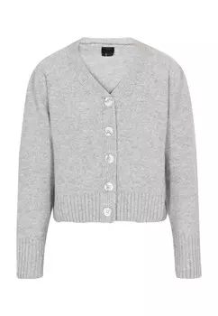 Вязаный кардиган DreiMaster Klassik, серый