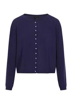 Вязаный кардиган DreiMaster Klassik, темно-синий