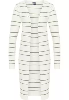 Вязаный кардиган Dreimaster Maritim, белый