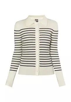 Вязаный кардиган DreiMaster Maritim, белый