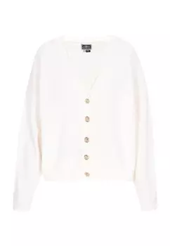 Вязаный кардиган DreiMaster Maritim, белый