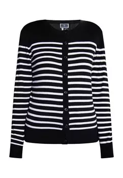 Вязаный кардиган Dreimaster Maritim, черный