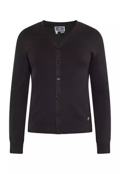 Вязаный кардиган DreiMaster Maritim, черный