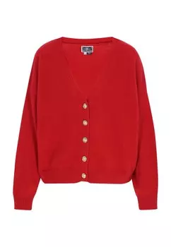 Вязаный кардиган DreiMaster Maritim, цвет Blood red