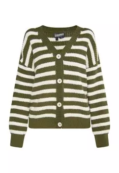 Вязаный кардиган Dreimaster, оливковый