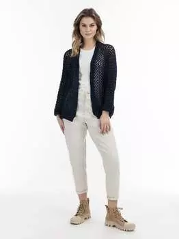 Вязаный кардиган Dreimaster, синий