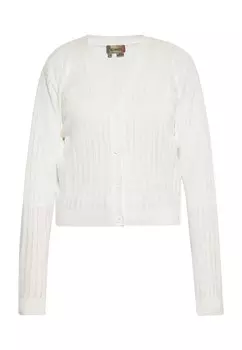 Вязаный кардиган ebeeza Knit Cardigan, белый