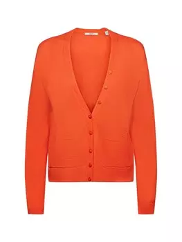 Вязаный кардиган Esprit, апельсин