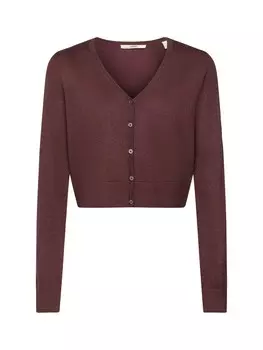 Вязаный кардиган Esprit, бордо