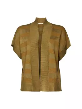 Вязаный кардиган Esprit, оливковый