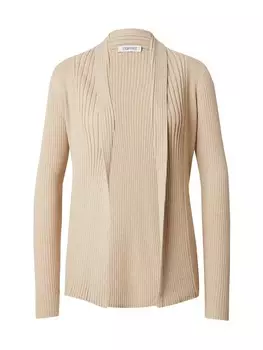 Вязаный кардиган Esprit, песочный