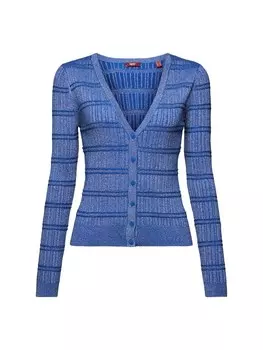 Вязаный кардиган Esprit, светло-синий