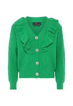 Вязаный кардиган faina, цвет Grass green