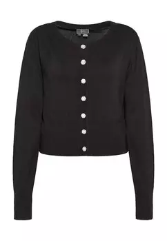 Вязаный кардиган faina Knit Cardigan, черный