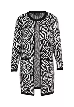 Вязаный кардиган faina Knit Cardigan, черный