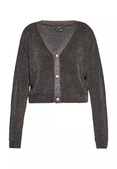 Вязаный кардиган faina Knit Cardigan, цвет silver grey