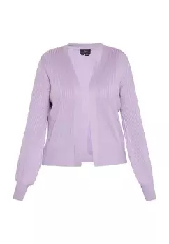 Вязаный кардиган faina Knit Cardigan, лавандовый