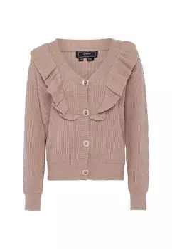 Вязаный кардиган faina Knit Cardigan, нюд