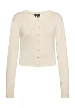 Вязаный кардиган faina Knit Cardigan, слоновая кость