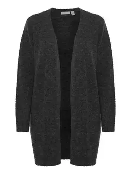 Вязаный кардиган Fransa Knit Cardigan SANNY, темно-серый
