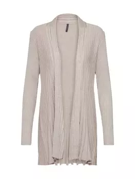 Вязаный кардиган Freequent CLAUDISSE, бежевый