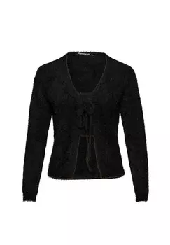 Вязаный кардиган FRESHLIONS Madison, черный