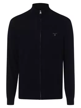 Вязаный кардиган Gant, темно-синий