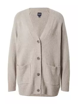 Вязаный кардиган Gap, бежевый