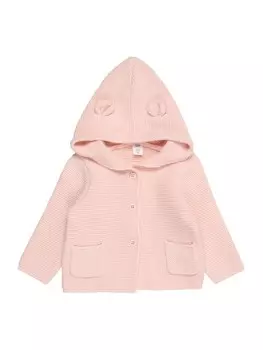 Вязаный кардиган GAP GARTER, розовый