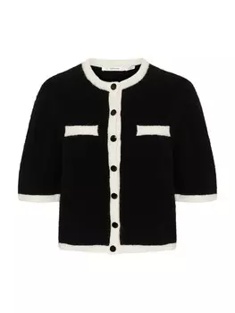 Вязаный кардиган Gestuz Alpha, черный