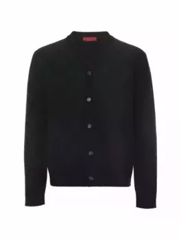 Вязаный кардиган GG Gucci, зелёный