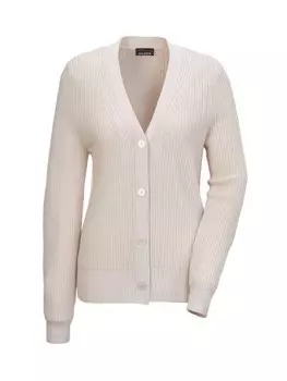 Вязаный кардиган Goldner, бежевый