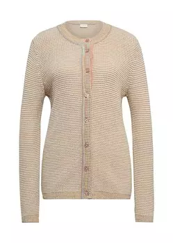 Вязаный кардиган Goldner Knit Cardigan, светло-бежевый